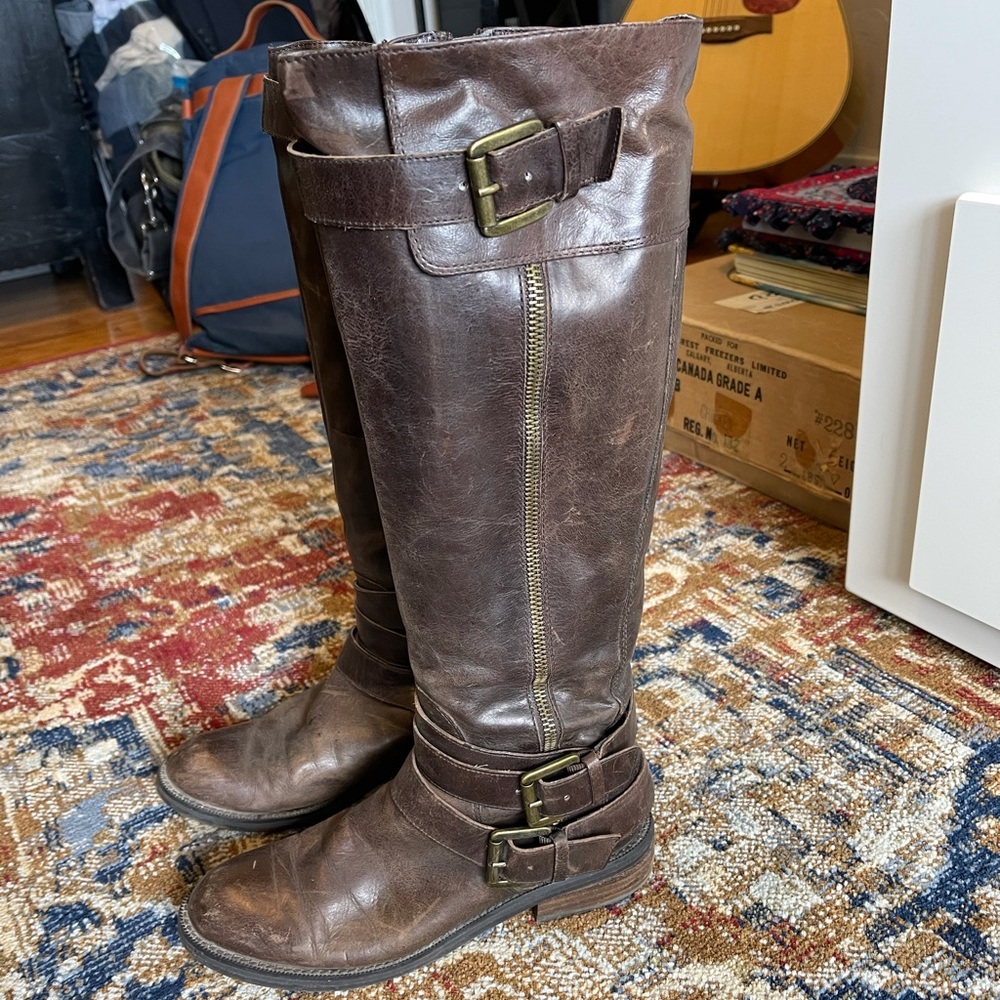 Enzo Angiolini size 6.5 women’s leather boots